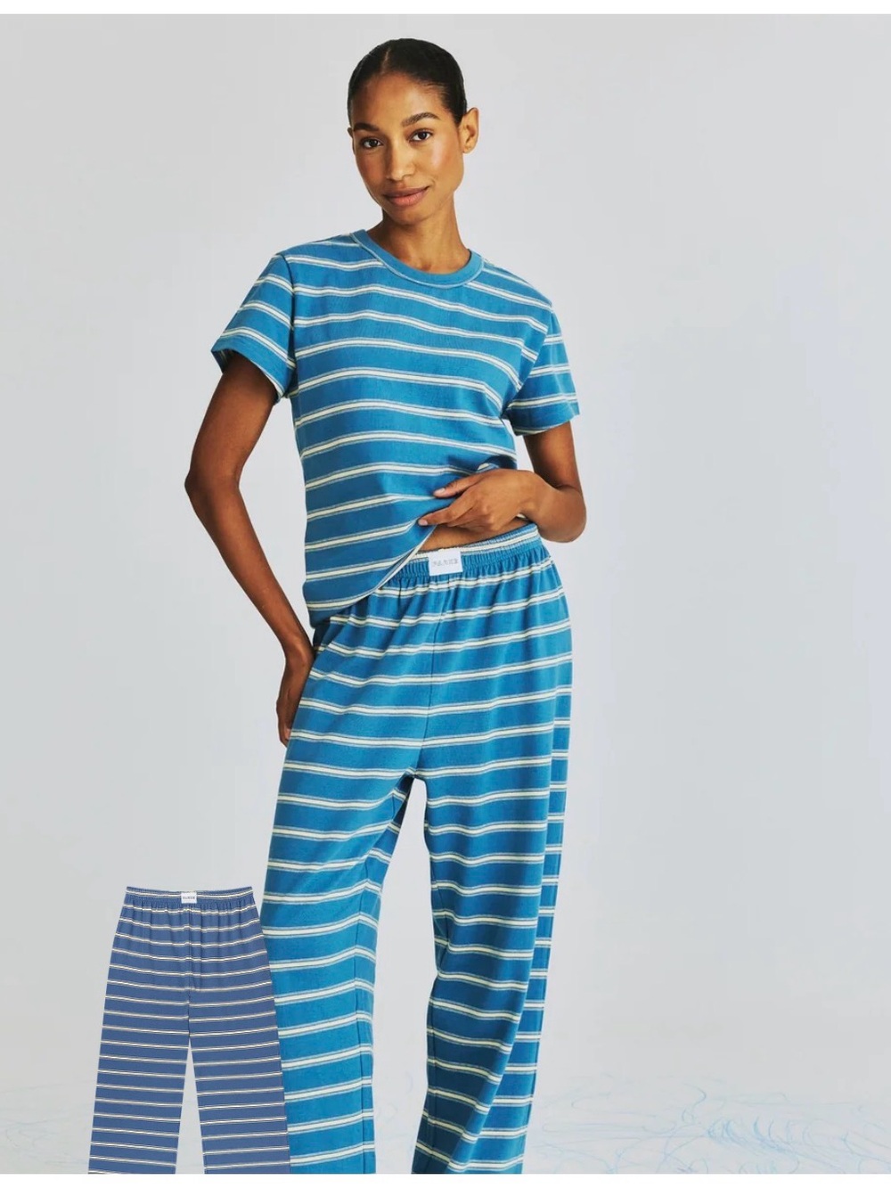Parke Cotton Boxer Pants - Picture 2 of 3